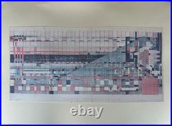 FRANK LLOYD WRIGHT Hillside Theatre Curtain Lithograph Ltd Ed -Framed Archival