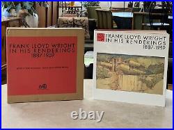 FRANK LLOYD WRIGHT In His Renderings 1887-1959 Vol 12 Complete Works SIGNED FRANK LLOYD WRIGHT In His Renderings 1887-1959 Vol 12 Complete Works SIGNED