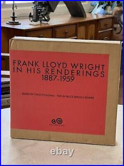 FRANK LLOYD WRIGHT In His Renderings 1887-1959 Vol 12 Complete Works SIGNED FRANK LLOYD WRIGHT In His Renderings 1887-1959 Vol 12 Complete Works SIGNED