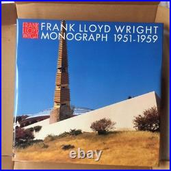 FRANK LLOYD WRIGHT MONOGRAPH 1951-1959 A. D. A Edita Tokyo Art Books Modern Used