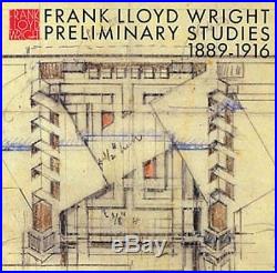 FRANK LLOYD WRIGHT MONOGRAPH COMPLETE SERIES of 12 VOLUMES PUBLISHED by EDITA