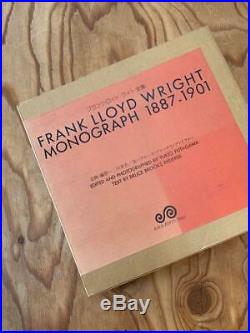 FRANK LLOYD WRIGHT MONOGRAPH in his Renderings vol. 1-12 Complete SET 1887-1959