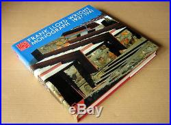 FRANK LLOYD WRIGHT MONOGRAPH vol. 6, 1937-1941, A. D. A. EDITA Tokyo / 1986