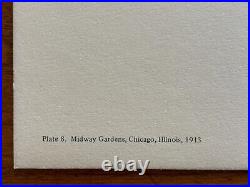 FRANK LLOYD WRIGHT Midway Gardens, Chicago (Selected Drawings Folio, ed. 500)