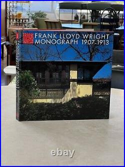 FRANK LLOYD WRIGHT Monograph 1907-1913 Vol 3 Complete Works SIGNED