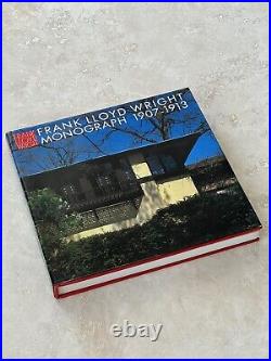 FRANK LLOYD WRIGHT Monograph 1907-1913 Vol 3 Complete Works SIGNED