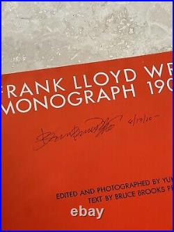 FRANK LLOYD WRIGHT Monograph 1907-1913 Vol 3 Complete Works SIGNED