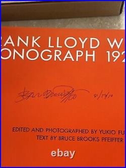 FRANK LLOYD WRIGHT Monograph 19241936 Vol 5 Complete Works SIGNED