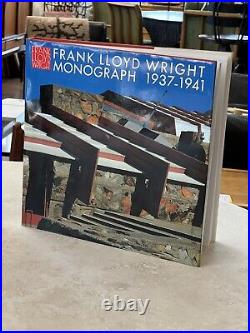 FRANK LLOYD WRIGHT Monograph 1937-1941 Vol 6 Complete Works SIGNED