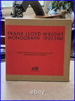 FRANK LLOYD WRIGHT Monograph 1937-1941 Vol 6 Complete Works SIGNED