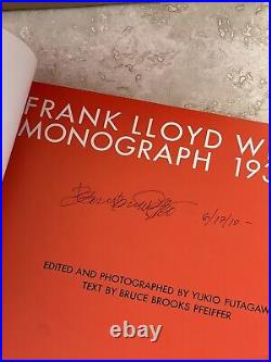 FRANK LLOYD WRIGHT Monograph 1937-1941 Vol 6 Complete Works SIGNED