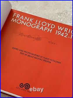 FRANK LLOYD WRIGHT Monograph 1942-1950 Vol 7 Complete Works SIGNED