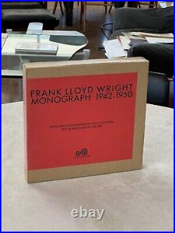 FRANK LLOYD WRIGHT Monograph 1942-1950 Vol 7 Complete Works SIGNED