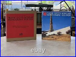 FRANK LLOYD WRIGHT Monograph 1951-1959 Vol 8 Complete Works SIGNED Japan