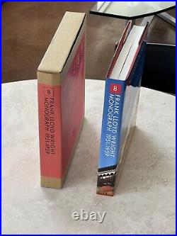 FRANK LLOYD WRIGHT Monograph 1951-1959 Vol 8 Complete Works SIGNED Japan