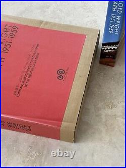 FRANK LLOYD WRIGHT Monograph 1951-1959 Vol 8 Complete Works SIGNED Japan