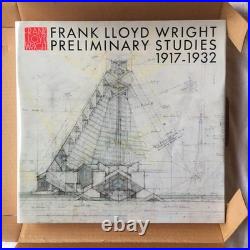 FRANK LLOYD WRIGHT PRELIMINARY STUDIES 1917-1932 Modern Architecture Book Used