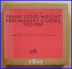 FRANK LLOYD WRIGHT PRELIMINARY STUDIES, vol. 11, 1933-1959 / A. D. A. EDITA / 1987