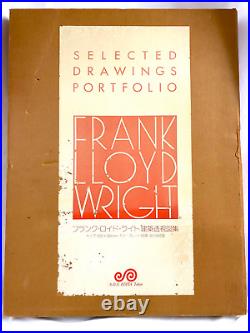 FRANK LLOYD WRIGHT Portfolio 1963 Building Plans and Designs Shipped by FedEx