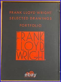 FRANK LLOYD WRIGHT Portfolio 1963 Building Plans and Designs Shipped by FedEx