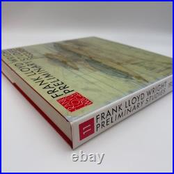 FRANK LLOYD WRIGHT Preliminary Studies 1933-1959 Architecture Book Used Japan