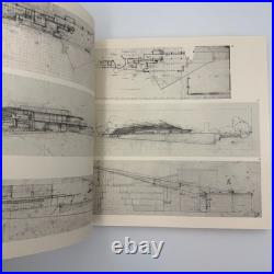 FRANK LLOYD WRIGHT Preliminary Studies 1933-1959 Architecture Book Used Japan