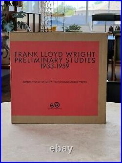 FRANK LLOYD WRIGHT Preliminary Studies 1933-1959 Vol 11 Complete Works