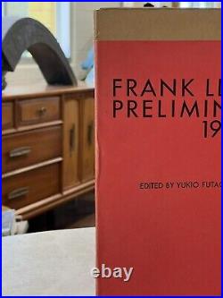 FRANK LLOYD WRIGHT Preliminary Studies 1933-1959 Vol 11 Complete Works