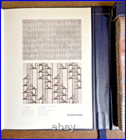 FRANK LLOYD WRIGHT SCHUMACHER (Prints, Wallcoverings, Wovens) RARE 1988 Design
