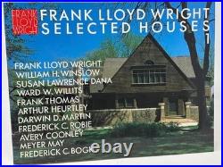 FRANK LLOYD WRIGHT SELECTED HOUSES 1 (1991, softcover)-BILINGUAL TEXT-YUKIO FUTA