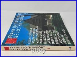 FRANK LLOYD WRIGHT SELECTED HOUSES 1 (1991, softcover)-BILINGUAL TEXT-YUKIO FUTA