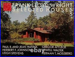 FRANK LLOYD WRIGHT SELECTED HOUSES 5 (5) By Bruce Brooks Pfeiffer BRAND NEW
