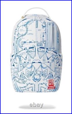 FRANK LLOYD WRIGHT SPRAYGROUND COLLAB ARCHITECTURAL DRAWING BACKPACK Limited