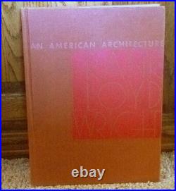 FRANK LLOYD WRIGHT Signed AN AMERICAN ARCHITECTURE