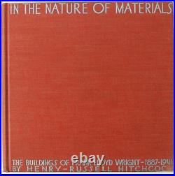FRANK LLOYD WRIGHT Signed IN THE NATURE of MATERIALS