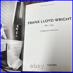 F. L. Wright by Bruce Brooks Pfeiffer (2015, Hardcover)-Signed-by Frank Lloyd W