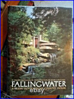 Fallingwater A Frank Lloyd Wright Country House FIRST EDITION 1986 FREE POSTAGE