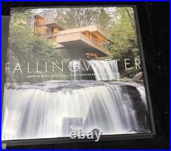 Fallingwater Edgar Kaufmann, Jr 1986 1st Edition Frank Lloyd Wright With Art Print