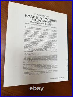 Fallingwater Frank Lloyd Wright House and it's History by Donald Hoffman 1978