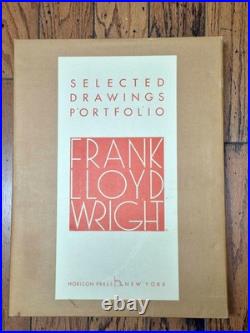 Folio, Selected Drawings Portfolio by Frank Lloyd Wright volume 1