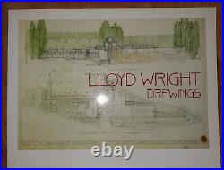 Frank LIoyd Wrihht Lot+ Of Work of Frank Lloyd Wright HBDJ 1965 The Wendingen