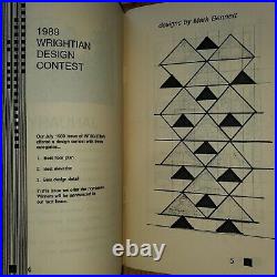 Frank LIoyd Wrihht Lot+ Of Work of Frank Lloyd Wright HBDJ 1965 The Wendingen