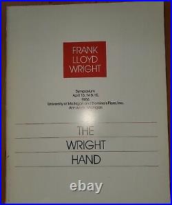 Frank LIoyd Wrihht Lot+ Of Work of Frank Lloyd Wright HBDJ 1965 The Wendingen