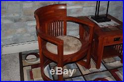 Frank LLoyd Wright barrel Chairs