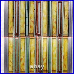 Frank Lloyd Collection Wright Art Work Bradley Mansion Vintage stained glass