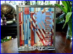 Frank Lloyd Vintage Stained Glass Wright Series from Japan