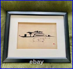 Frank Lloyd WRIGHT LIMITED Robie House Drawings withFrame