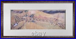 Frank Lloyd WRIGHT Lithograph LIMITED Ed. Winter RESORT Chandler, AZ withFrame