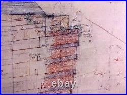 Frank Lloyd WRIGHT Lithograph LTD Edition GUGGENHEIM Museum withFrame