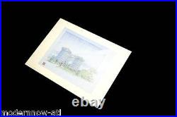 Frank Lloyd WRIGHT Lithograph #'ed LIMITED Ed 52x38cm +Custom Archival FRAMING